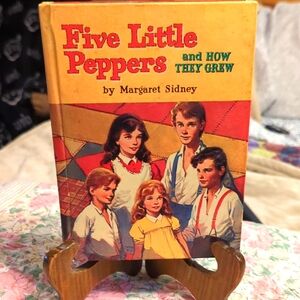 Vintage 1955 Five Little Peppers By Margaret Sidney